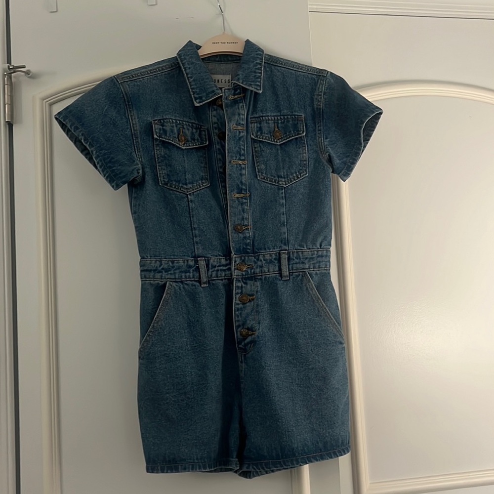 Lioness Denim Romper